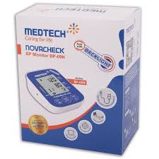 MEDTECH BP09N Fully Automatic Digital BP Monitor  Accurate BP Machine Digital for Home
