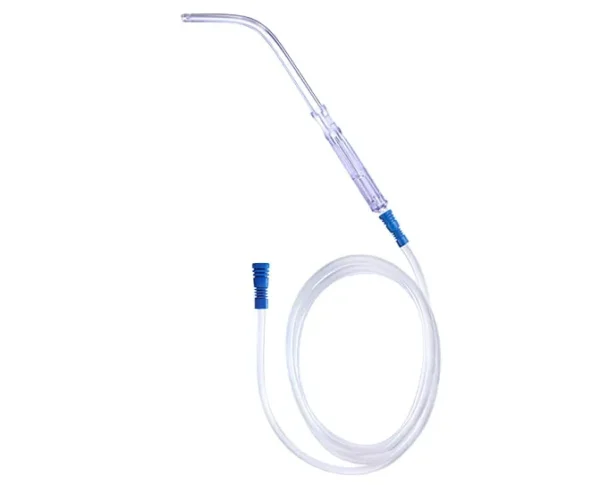 Polymed Polysuction Yankauer Suction Set | Sterile Surgical Suction Device for Effective Fluid Evacuation
