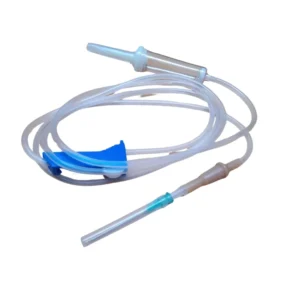 Polymed Non-Vented IV Set | Sterile, Disposable Intravenous Infusion Set for Safe Fluid Administration