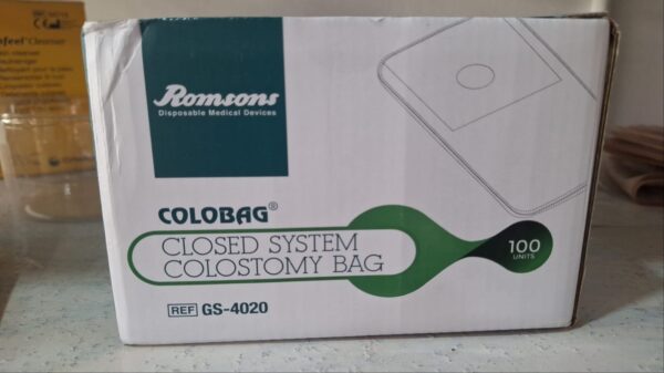 Colo Bag 25x14cm | Ostomy/Colostomy Bag for Secure & Hygienic Waste Management