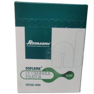 Soflene I.V. Cannula Fixer | Sterile IV Cannula Dressing for Secure Fixation