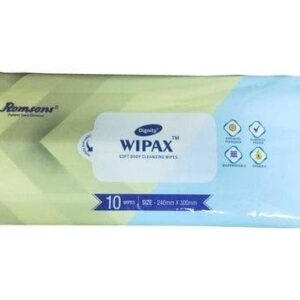 Wipex Body Wipes 10s (24x30) – Gentle & Refreshing Cleansing Wipes