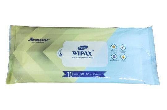 Wipex Body Wipes 10s (24×30) – Gentle & Refreshing Cleansing Wipes