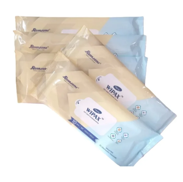 Wipex Body Wipes 10s (24x30) – Gentle & Refreshing Cleansing Wipes - Image 2