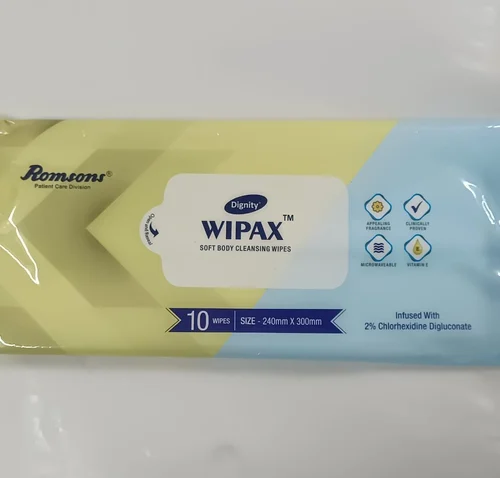 WIPEX Body Wipes 10S (24×30) – Refreshing & Hygienic Cleansing Wipes